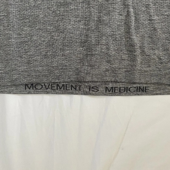 Lululemon Metal Vent Tech SS 2.0 LM3CX3S SLTE/WHT Slate/White Mens Size Large - Picture 2 of 5